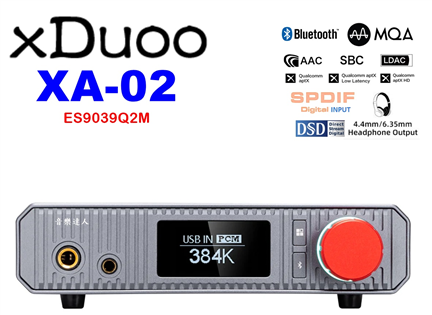 經典之作 XDUOO XA-02 ES9039Q2M 全